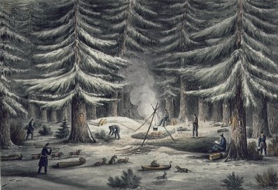 Manier om een Rustplaats te Maken op een Winternacht, 15 maart 1820, uit 